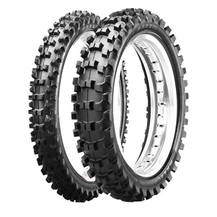 Pneu Avant Kyoto KT1128 90/90-21 54R - Pour Moto Cross Enduro, Homologué FIM - Gomme Mixte/dure, Tube Type