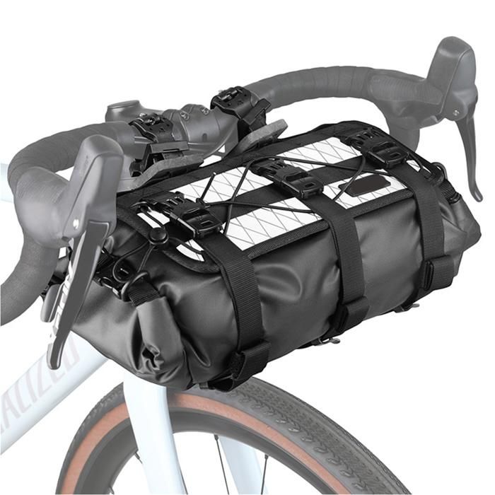 Sac De Guidon De Vélo Aaiwa 2.5L Bleu - Avant Ou Arrière - Garantie 3 Ans