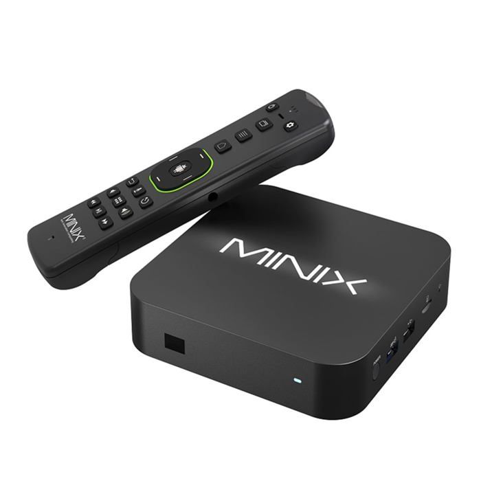 Box Android TV 8K UHD - MINIX - U8K-ULTRA - 8 Go RAM - 128 Go ROM - WiFi 6 - Bluetooth 5.2 - 8K 60 Hz - HDR10+ - AI-PQ