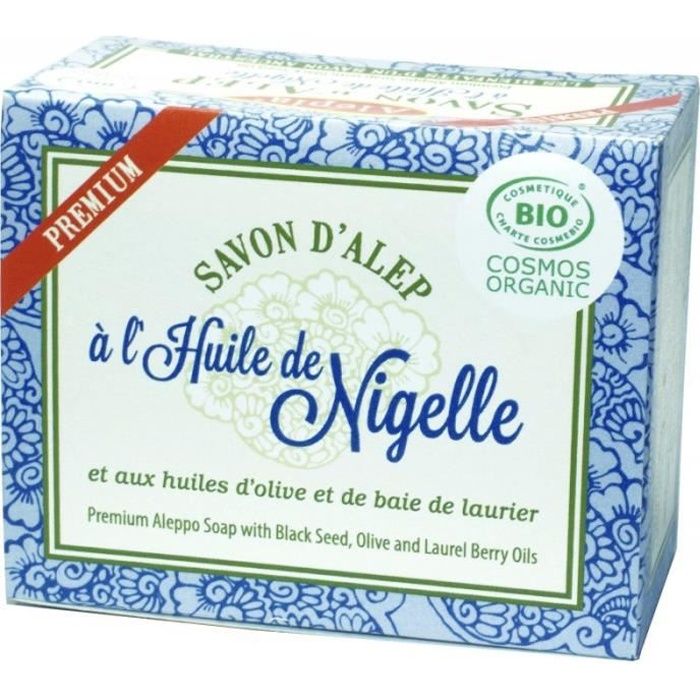 Savon D Alep Premium Bio A L Huile De Nigelle Ar0112 Achat Vente Savon Syndets Savon D Alep Premium Bio A Cdiscount