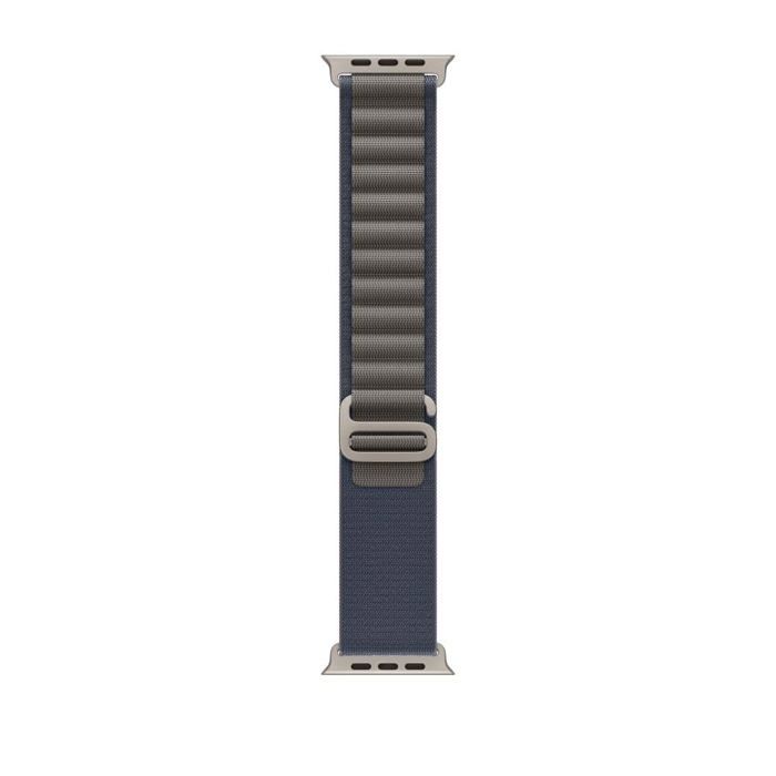 Apple Watch Band - Alpine Loop - 49 mm - Bleu - Medium