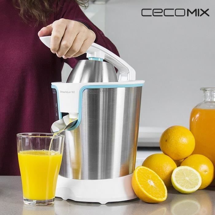 Presse Agrume Electrique Inox Chrome Extracteur Jus Fruit Orange Avec Levier Ht Premium Ceco Juice Achat Vente Presse Agrume Cdiscount