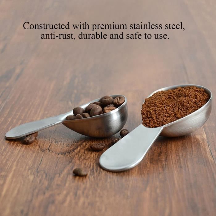 Cuillère Doseuse En Acier Inoxydable 10 Ml - Pour Café, Thé, épices, Précise Et Lavable Au Lave-vaisselle - 2