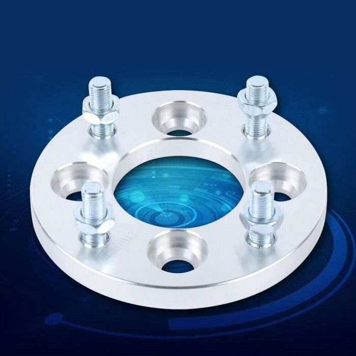 2 Entretoises De Roue 5mm En Alliage Aluminium - Pour Voiture, Moto Et SUV