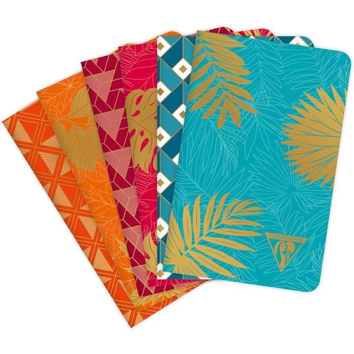 CLAIREFONTAINE Lot de 500 pages - Feuilles mobiles 5x5 - 210 x 297 mm AZ Fournitures