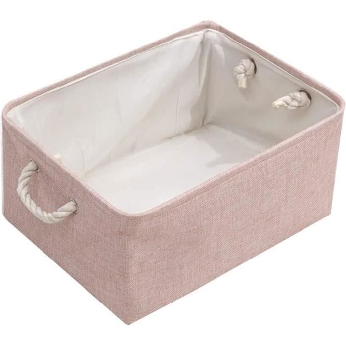 Panier Rangement Enfant Lion - 28x17x14 Cm, 23L, Coton, Pour Jouets, Linge, Couvertures, Déco - 11