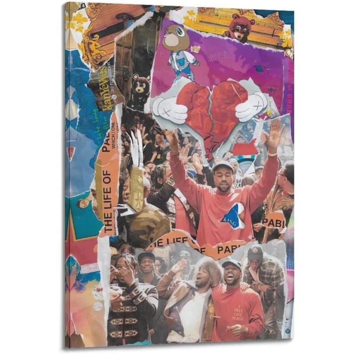 Poster TV Girl Band Rock Vintage - Impression Toile 30x45 Cm, Décoration Chambre Aesthetic, Sans Cadre Ou Avec