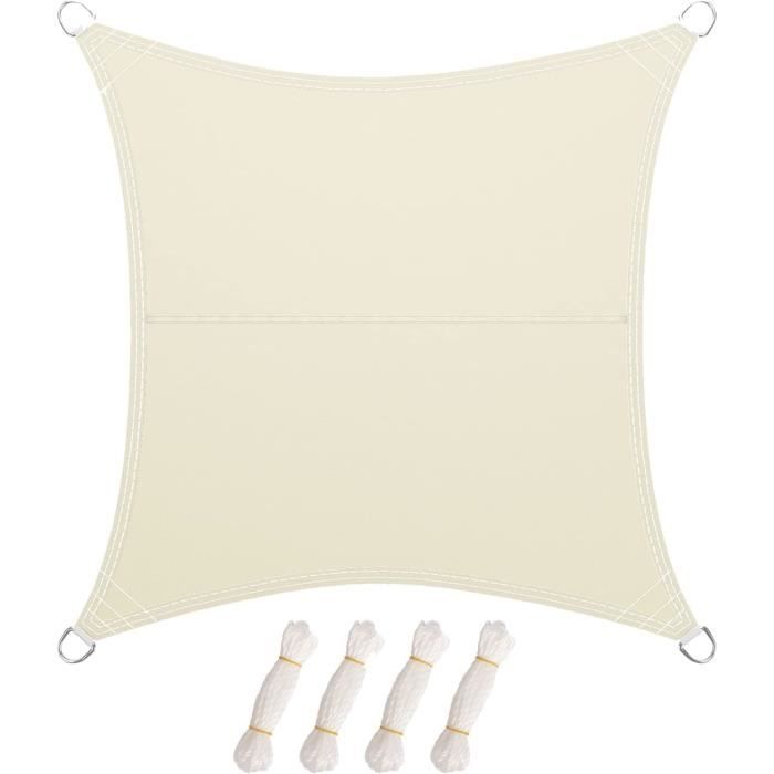 Filet Protection Piscine Rectangulaire 5x10m – HDPE, Résistant UV, œillets, Anti-feuilles, Pour Voiture, Camping