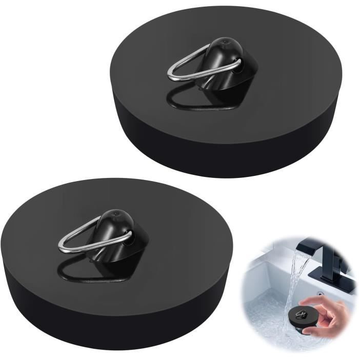 Bouchon Lavabo,Bouchon Evier Salle De Bain 40mm,Bouchon De Lavabo Reglable Bouchon Baignoire Pour Lavabo Bidet Salle Bain Cuisine Avec Vis 96217459