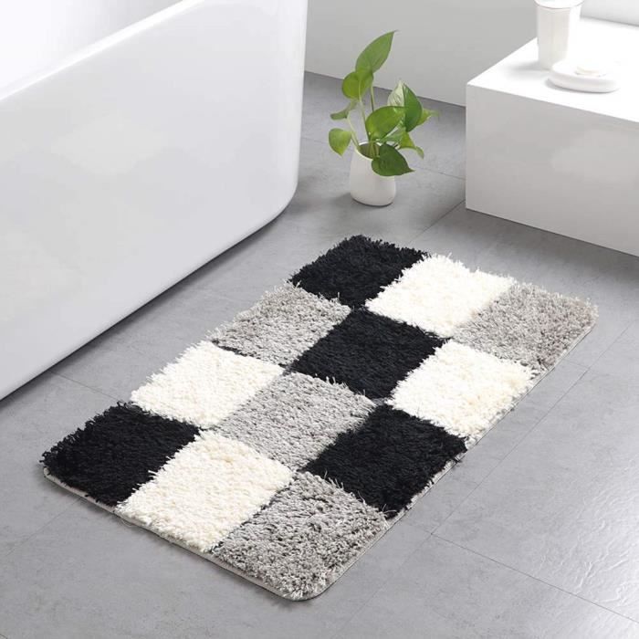 Tapis Carreaux De Ciment Salle De Bain Tapis Sol Salle De Bain Carreaux De Ciment Achat Vente Pas Cher