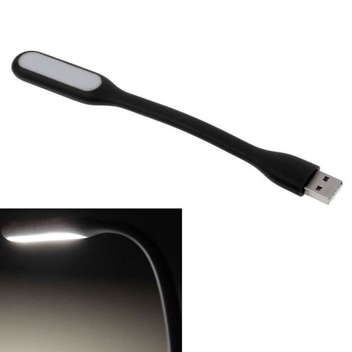 Ebyphan Lampe LED Mini USB avec prise de lumi/ère pour clavier de lordinateur portable Aliment/é par USB ordinateur portable USB flexible /à col de cygne