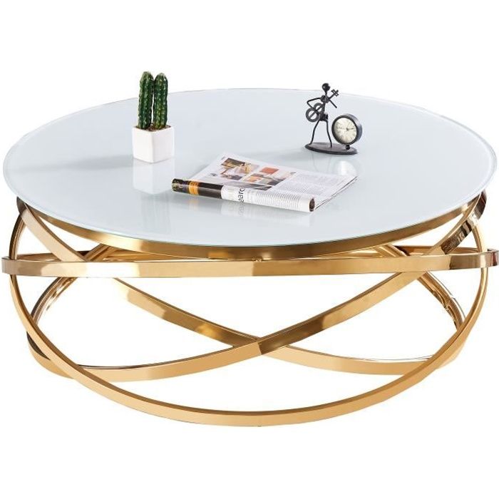 table basse design ronde