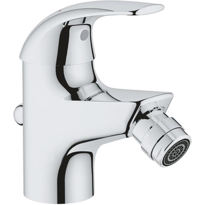 Mitigeur monocommande Bidet - GROHE - Start Curve - Chromé - Hauteur sous bec 46mm - EcoJoy mousseur