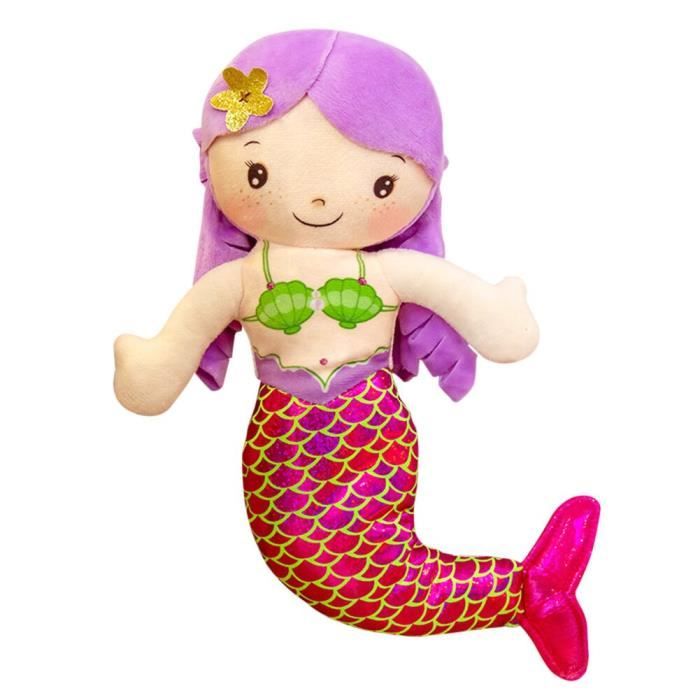 Poupee En Peluche Sirene De 30cm Jouet De Dessin Anime Poupee Confortable Mini Oreiller En Peluche Pour Bebe 72c2579 Cdiscount Jeux Jouets