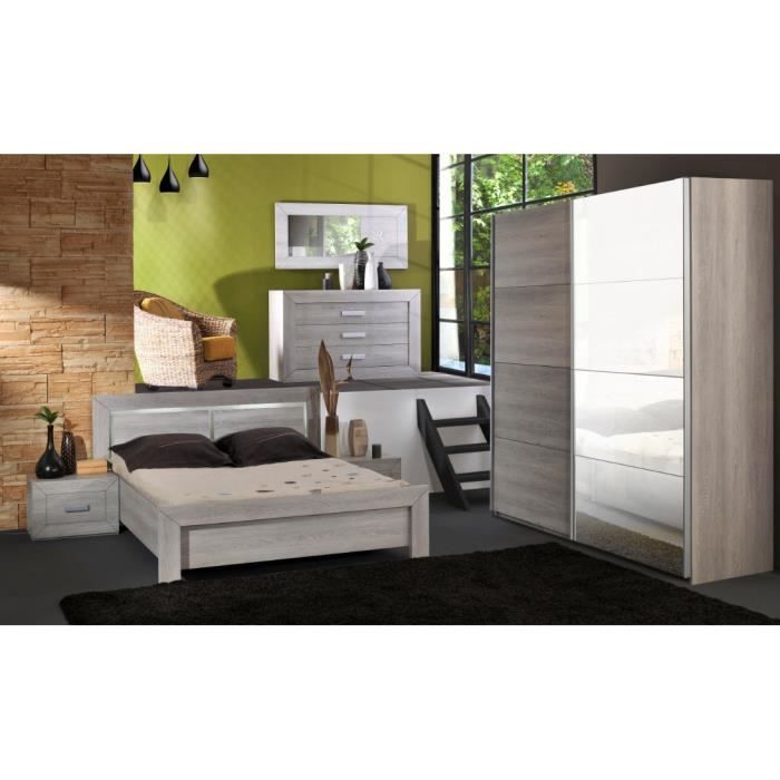 Chambre Adulte Complete Virginia Ii 140 X 190 Cm Achat Vente