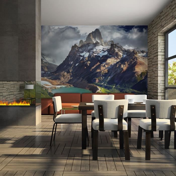 Papier Peint - Mountains 384x260cm - Intissé main image 1