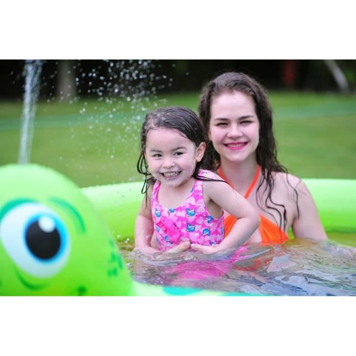 Piscine Enfant Jilong Forme De 8 - 175x109cm - Motif Océan Animaux