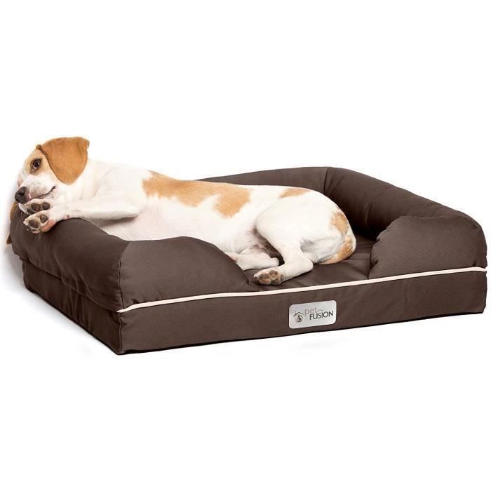 Matelas Chien Memoire De Forme PetFusion XL Mousse à mémoire de Forme pour Chien pour Chiens - Achat