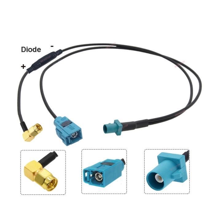 SZRMCC UPS PDU Serveur Y Séparateur Cordon d'alimentation IEC320 C14 à