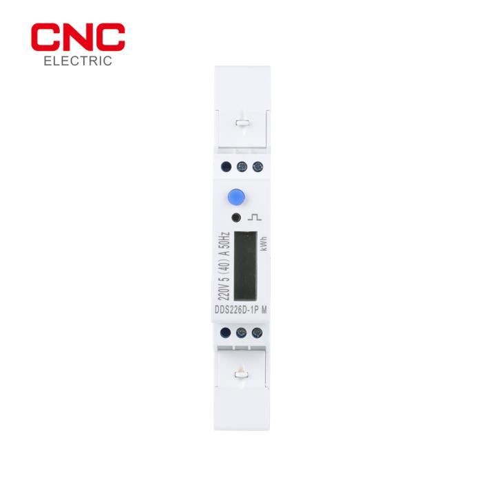 COMPTEUR D'ENERGIE ELECTRIQUE Monophasé Digital LCD DDM15SD 5(80)A