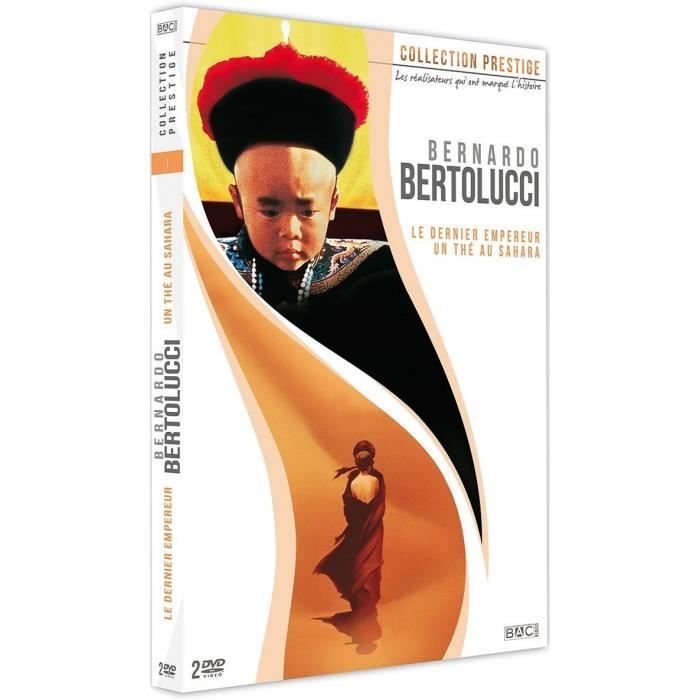 Collection Prestige 2 DVD : Bernardo BERTOLUCCI : Un Thé au Sahara + Le Dernier Empereur