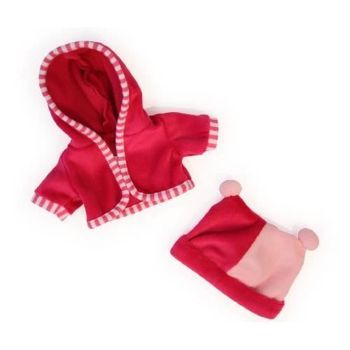 Bayer Design 84664AA – Vêtement Poupée 40-46 Cm – Pull, Pantalon, Écharpe, Bonnet – Set Hiver – Dès 2 Ans