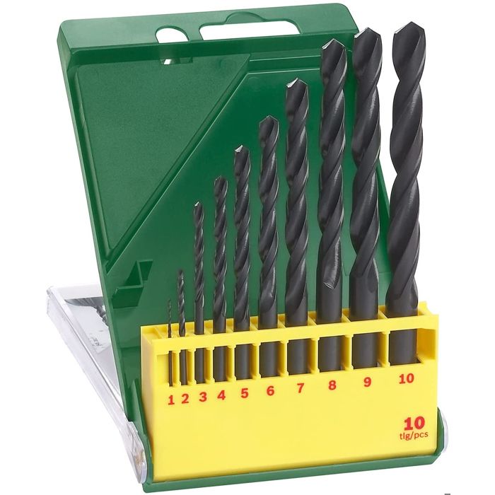Set Forets Métal Bosch 2607019442 – 10 Pièces HSS Laminés, Précision Maximale - vue 3