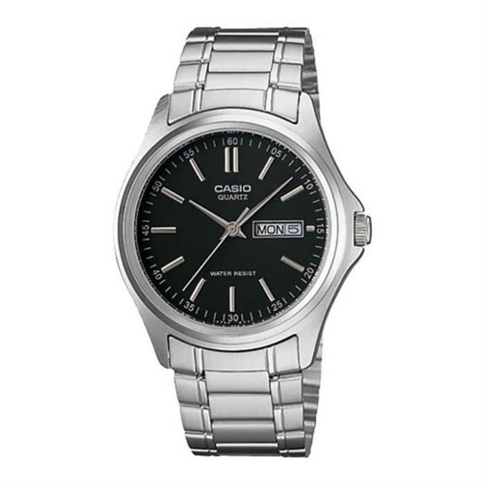 Montre - Casio - MTP-1239D-1ADF - Acier - Quartz - Analogique