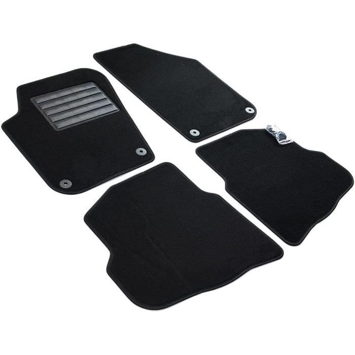 Tuning-art 2801 Tapis De Coffre En Velours Pour VW Passat Variant B6 B7 3 Pièces Avec Protection Pare-Chocs