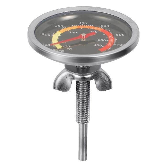 THERMOMÈTRE À CADRAN De Précision Pour Barbecue En Acier Inoxydable