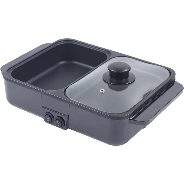 Cuisinière Électrique, Marmite Électrique 1,8 L Antiadhésive 600 W Cuisinière Électrique, Marmite Électrique 1,8 L Antiadhésive 600 W