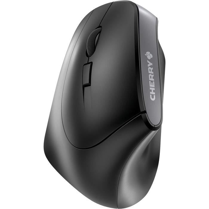 Souris Sans Fil Ergonomique Pour Gaucher - Couleur Rose - Confort Longue Durée