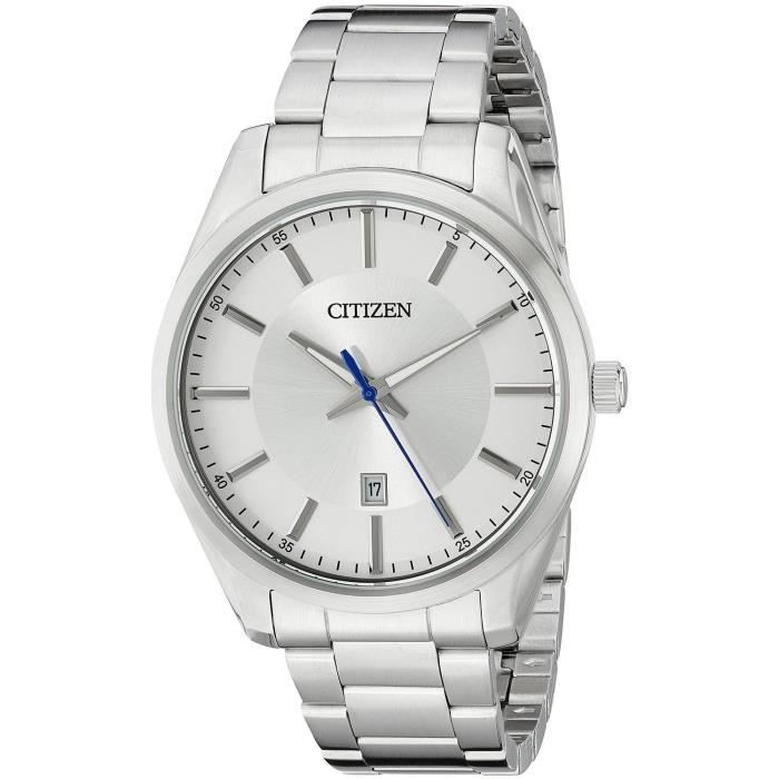 Montre Citizen BL4010-52A Pour Homme, Acier Inoxydable, Eco-Drive Solaire, étanche