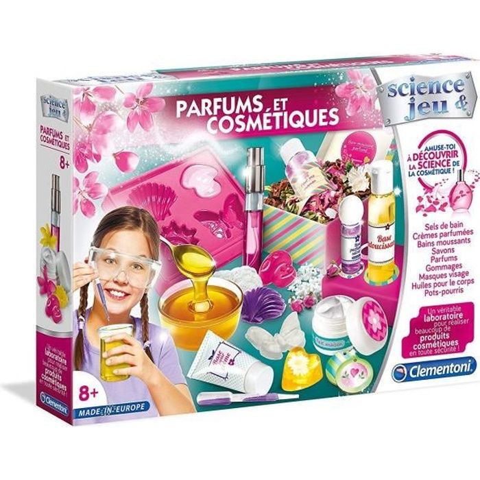 Clementoni Science Jeu Kit Parfums Et Cosmetiques Achat