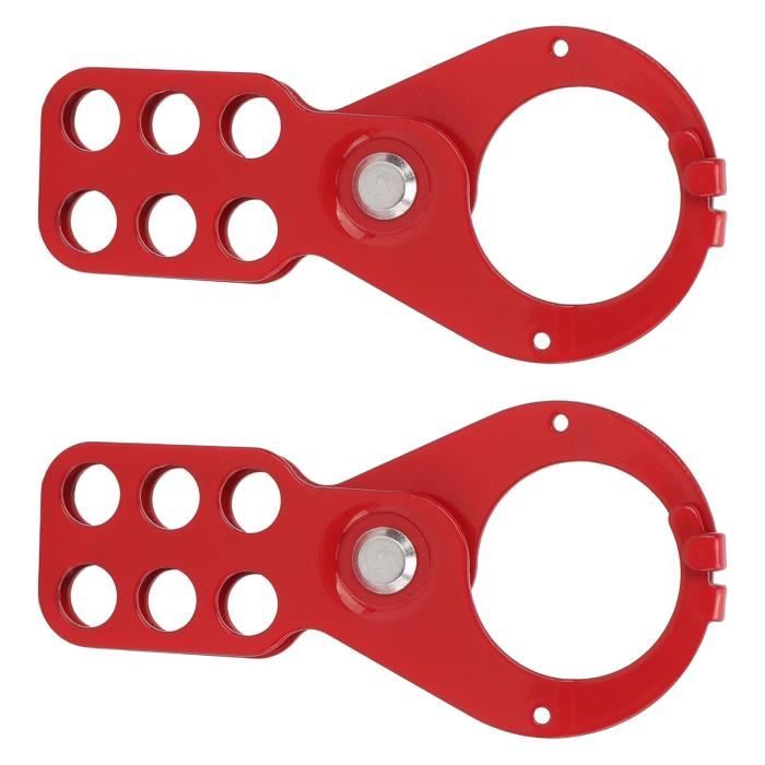 FTVOGUE Moraillon De Verrouillage Lourd Pour Remorque/Camion – Boucle Métal Robuste Avec Loquet à Ressort