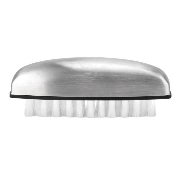 2 Pcs Brosse De Nettoyage De Prothèse Oral Care Brosse À Dents Double Face Enlève La Plaque -QUT - Electroménager