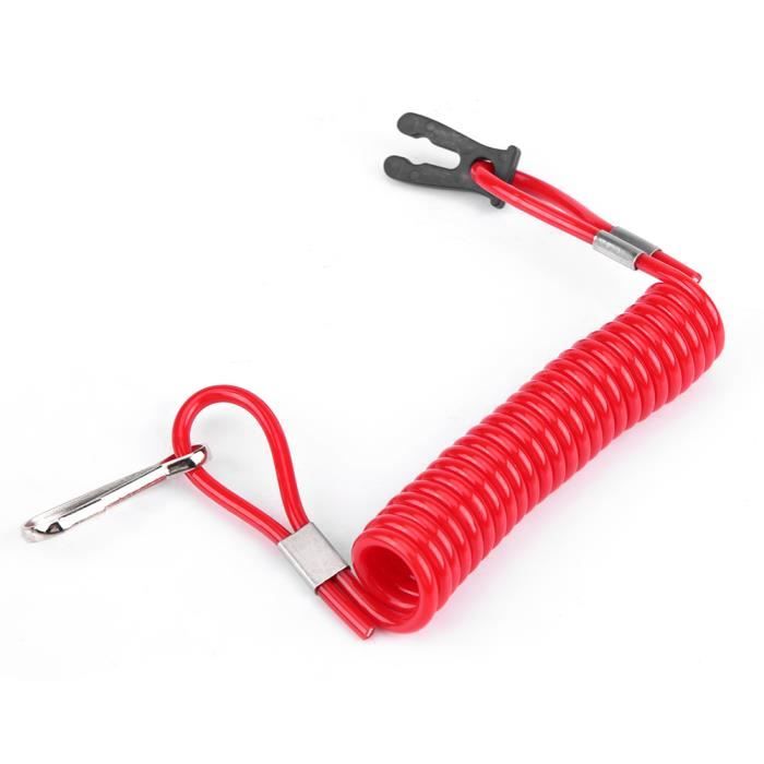 MOTEUR HORS-BORD KILL Stop Switch Longe De Cordon D'attache Pour Suzuki EUR 7,38 - FR