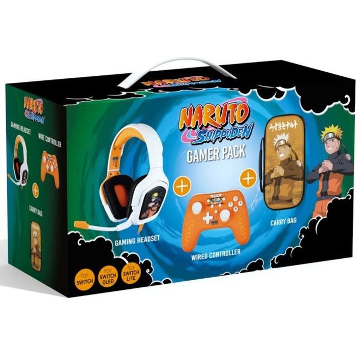 Pack Accessoires Gaming Naruto-Accessoire-SWITCH