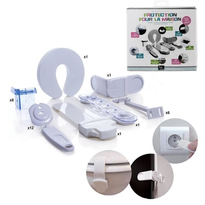 Kit de Sécurité Enfant Bébé - Pour la maison - 30 Pièces - Cdiscount  Puériculture & Eveil bébé