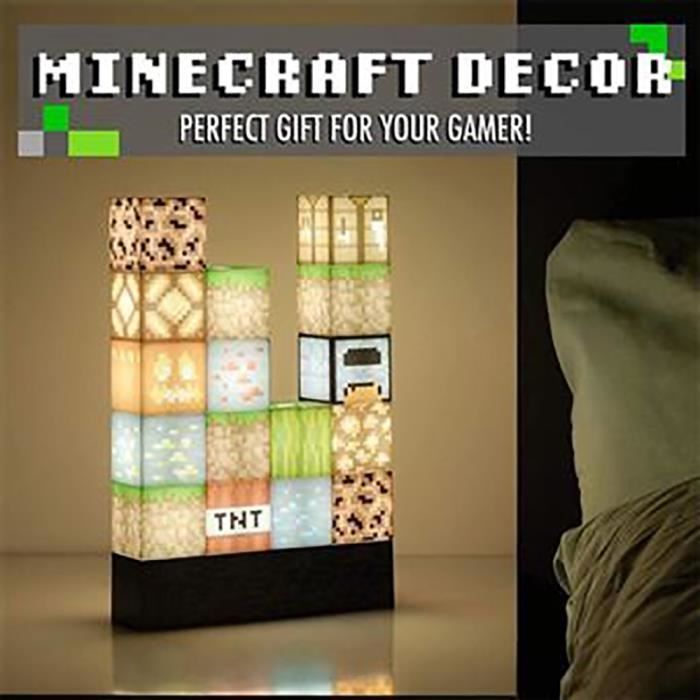 Paladone Lampe axolotl Minecraft - Cinq modes de couleur - Lampe Minecraft  pour décorer votre bureau de jeu ou table de nuit : : Luminaires  et Éclairage