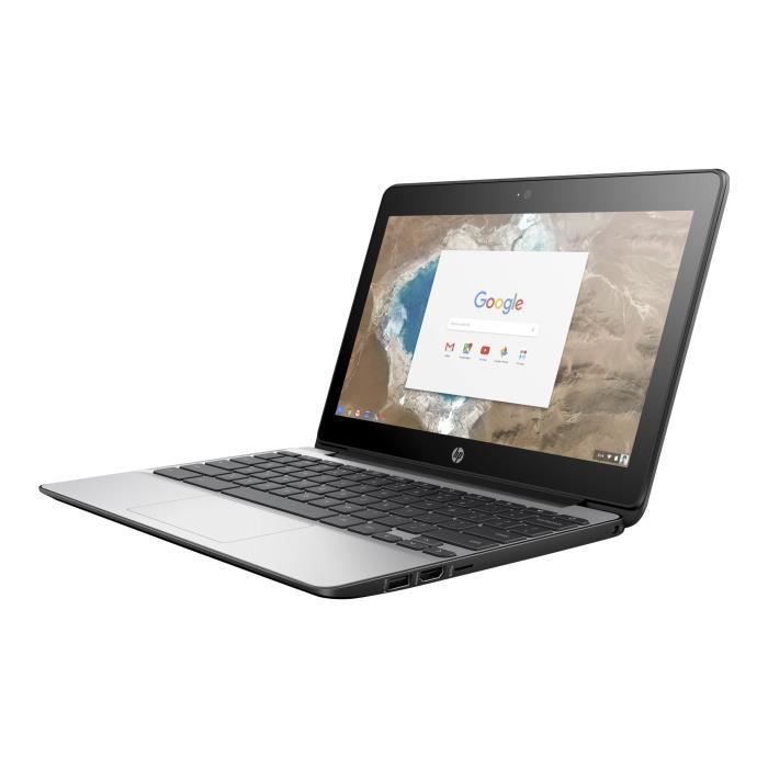Top achat PC Portable HP Chromebook 11 G5 Education Edition Celeron N3060 - 1.6 GHz Chrome OS 4 Go RAM 16 Go eMMC 11.6" IPS écran tactile 1366 x 768… pas cher