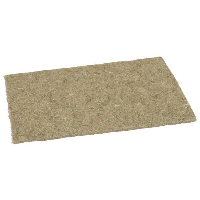 kerbl tapis en chanvre 40 x 25 cm pour rongeur cdiscount