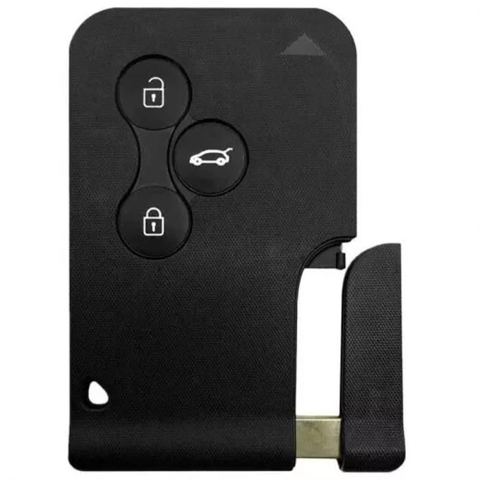 Coque Clé Plip Pour Peugeot 207 sw, 307 sw, 407 restylée, Partner Expert Citroen Jumpy CE0536 3 Bouton Coffre +3 Switchs+Pile Lame7