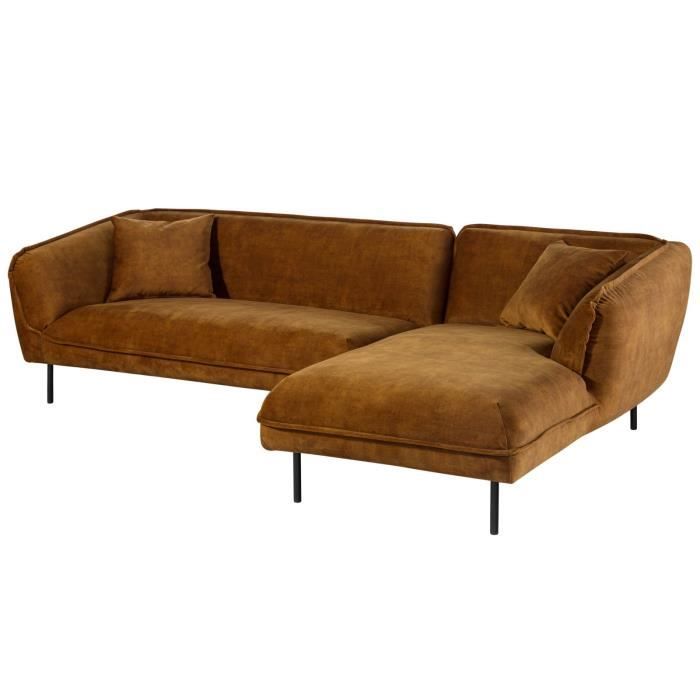 Canapé d'angle 277x173 Cognac SOFAS