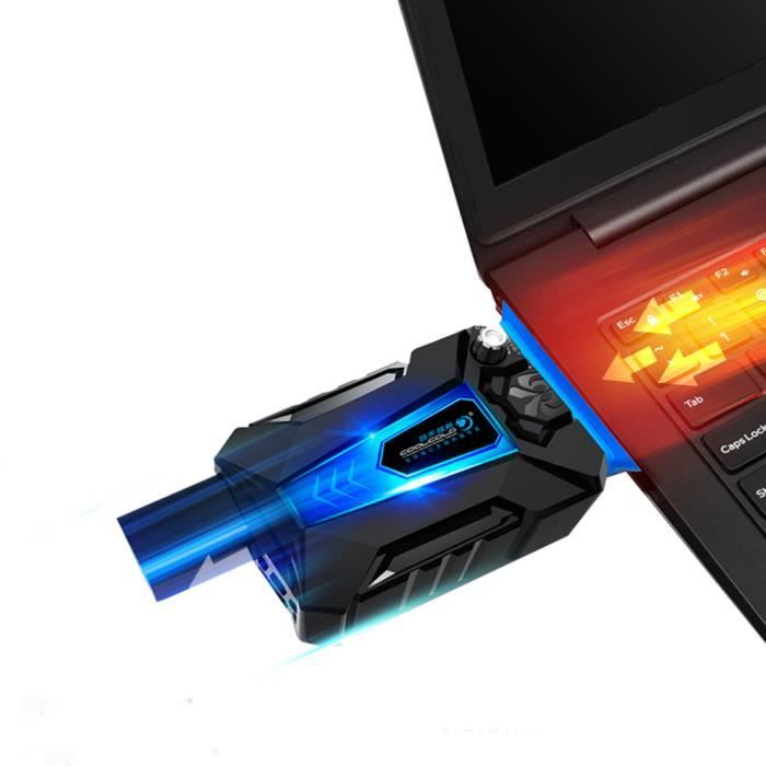Refroidisseur Pc Portable Gamer Ventilateur Haute Performance