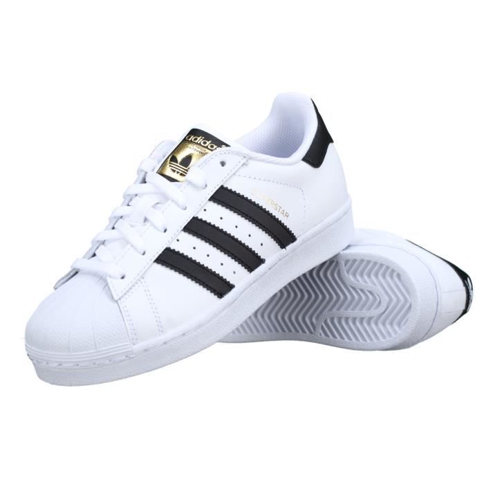 adidas superstar blanche et noir