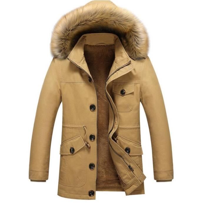Doudoune homme avec ceinture clearance
