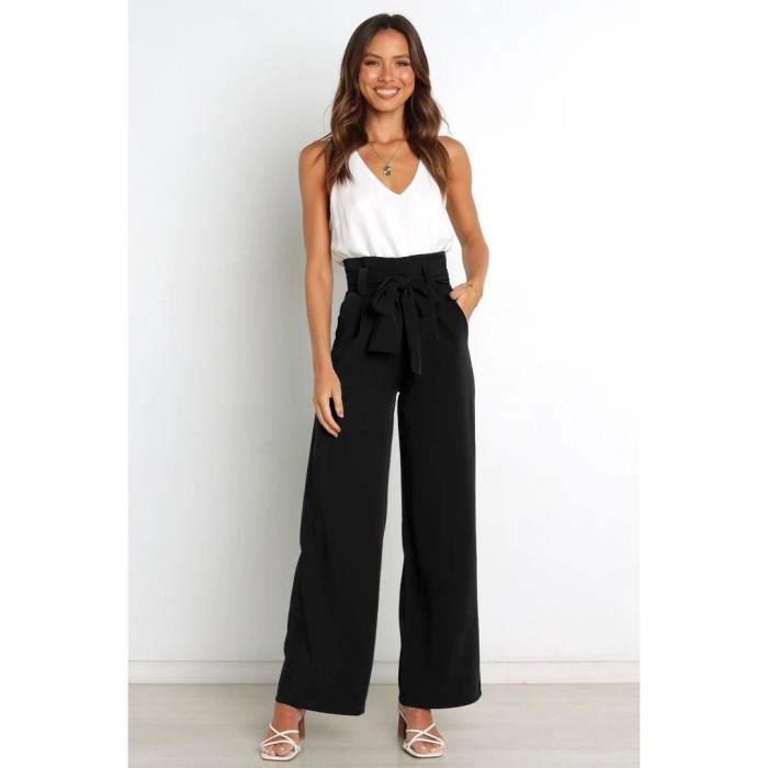 Pantalon fluide deals chic femme
