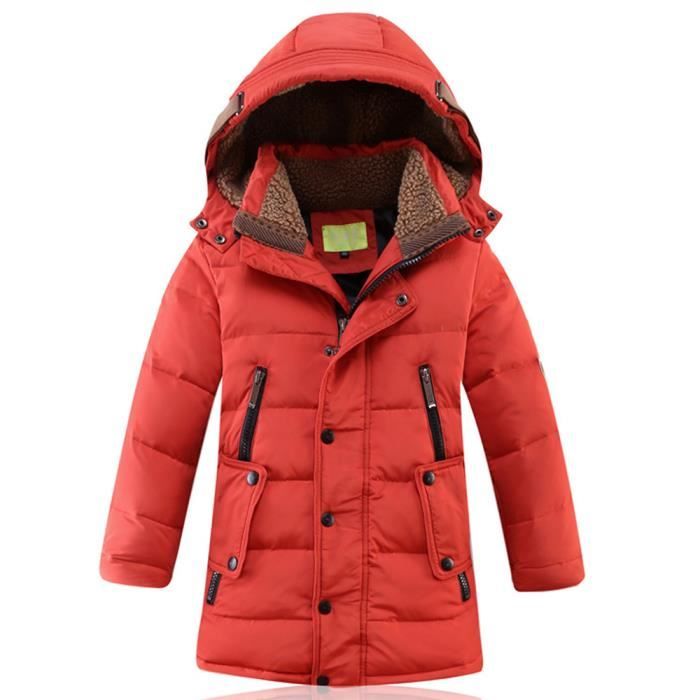 Manteau rouge enfant hotsell