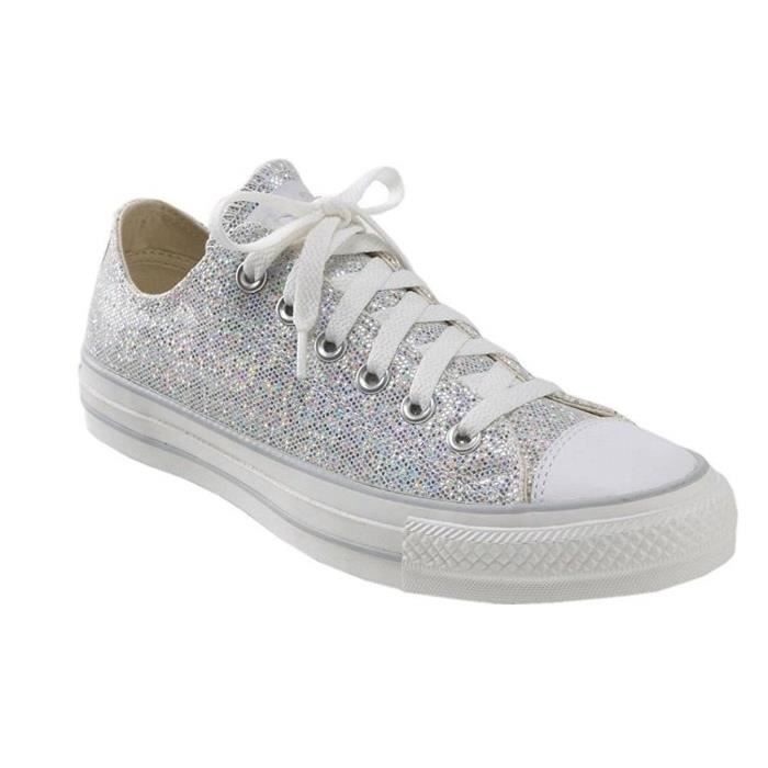 converse silver